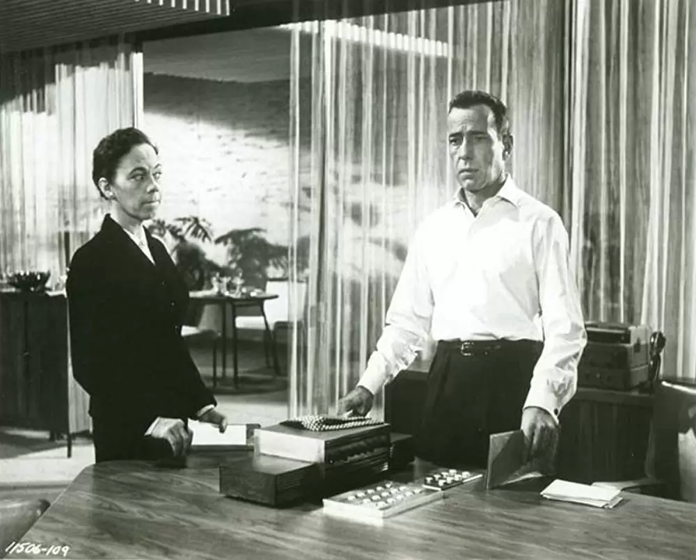 「麗しのサブリナ」ハンフリー・ボガート & エレン・コービイの画像