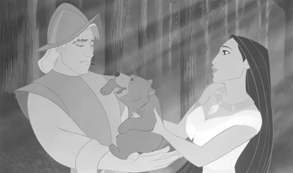 「ポカホンタス」メル・ギブソン & アイリーン・ベダード & ジュディ・キューンの画像