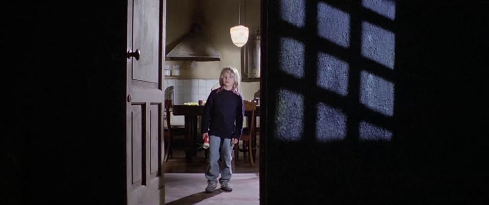 墓地裏の家の画像