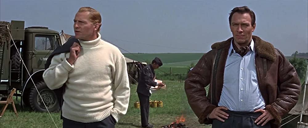 「空軍大戦略」クリストファー・プラマー & ロバート・ショウの画像