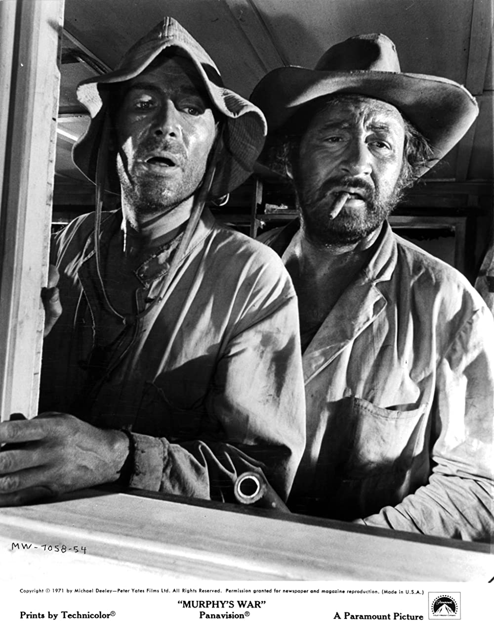 「マーフィの戦い」ピーター・オトゥール & フィリップ・ノワレの画像