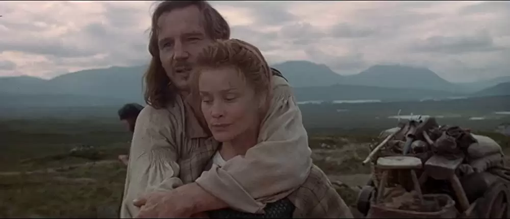 「ロブ・ロイ／ロマンに生きた男」リーアム・ニーソン & ジェシカ・ラングの画像