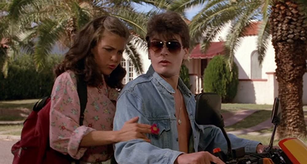 「処刑ライダー」シェリリン・フェン & チャーリー・シーンの画像