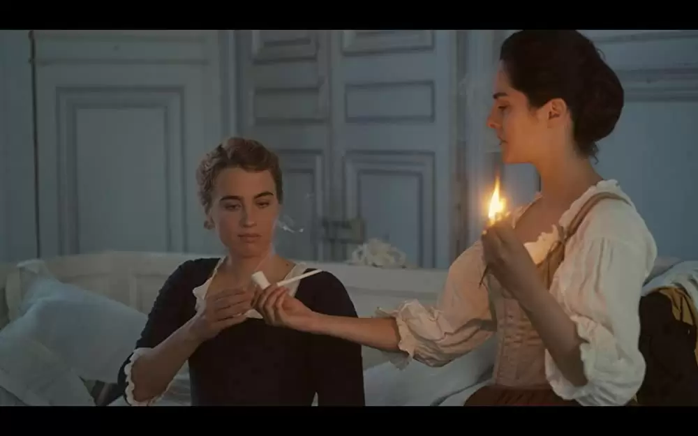 「燃ゆる女の肖像」アデル・エネル & ノエミ・メルランの画像