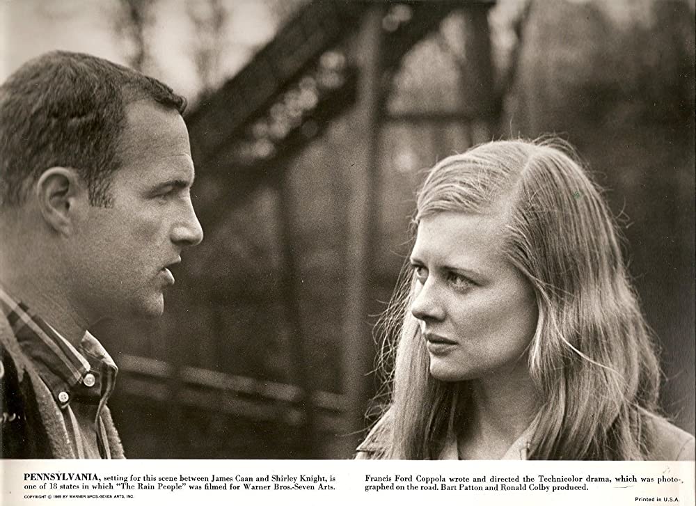 「雨のなかの女」ジェームズ・カーン & シャーリー・ナイトの画像