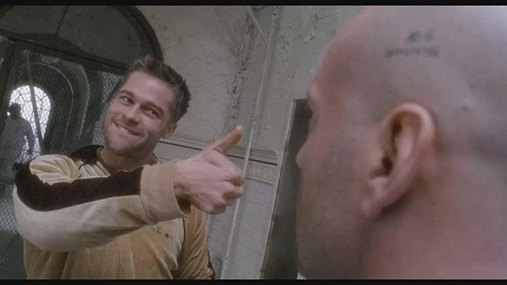 「12モンキーズ」ブラッド・ピット & ブルース・ウィリスの画像