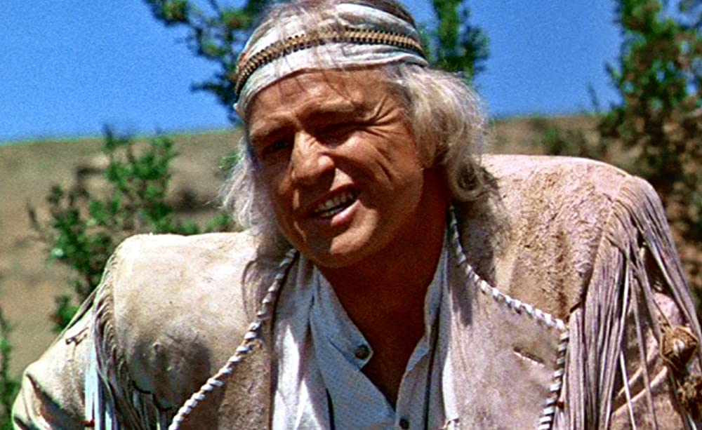 「ミズーリ・ブレイク」マーロン・ブランドの画像