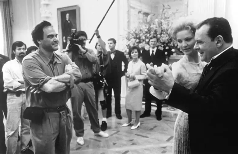 「ニクソン」アンソニー・ホプキンス & オリバー・ストーン & ジョアン・アレンの画像