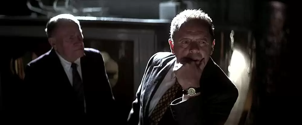 「ニクソン」アンソニー・ホプキンス & E・G・マーシャルの画像