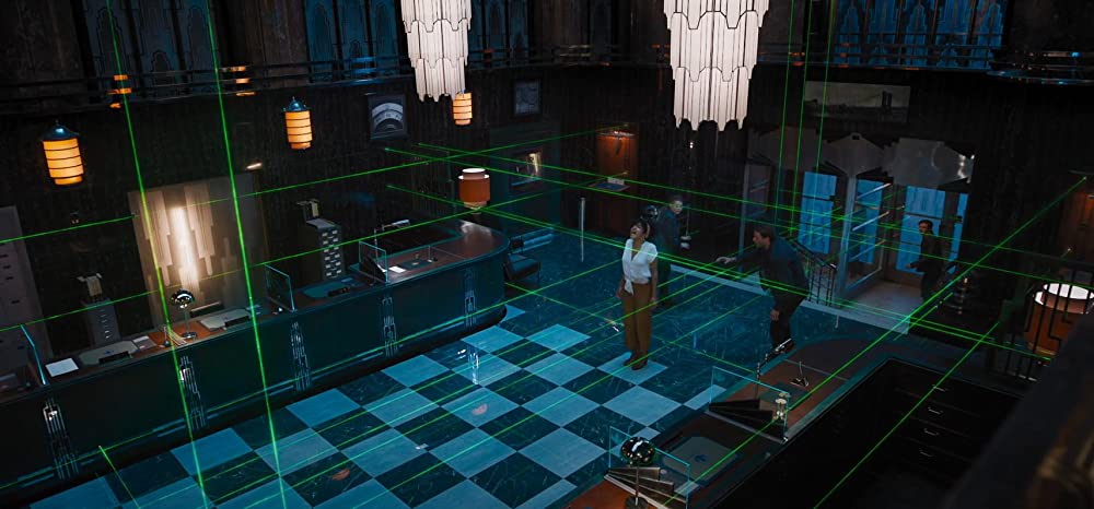 「エスケープ・ルーム２：決勝戦」ローガン・ミラー & テイラー・ラッセル & インドゥヤ・ムーアの画像