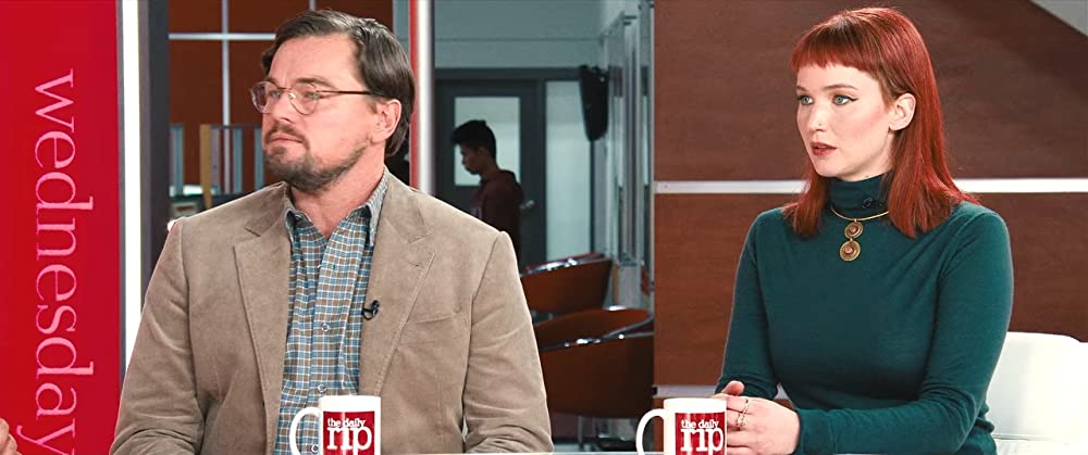 「ドント・ルック・アップ」レオナルド・ディカプリオ & ジェニファー・ローレンスの画像