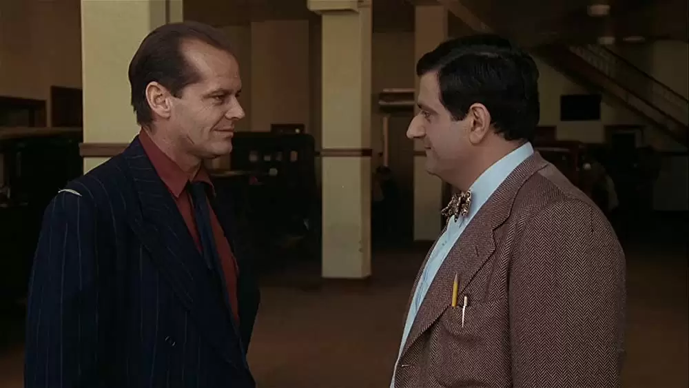「郵便配達は二度ベルを鳴らす」ジャック・ニコルソン & マイケル・ラーナーの画像
