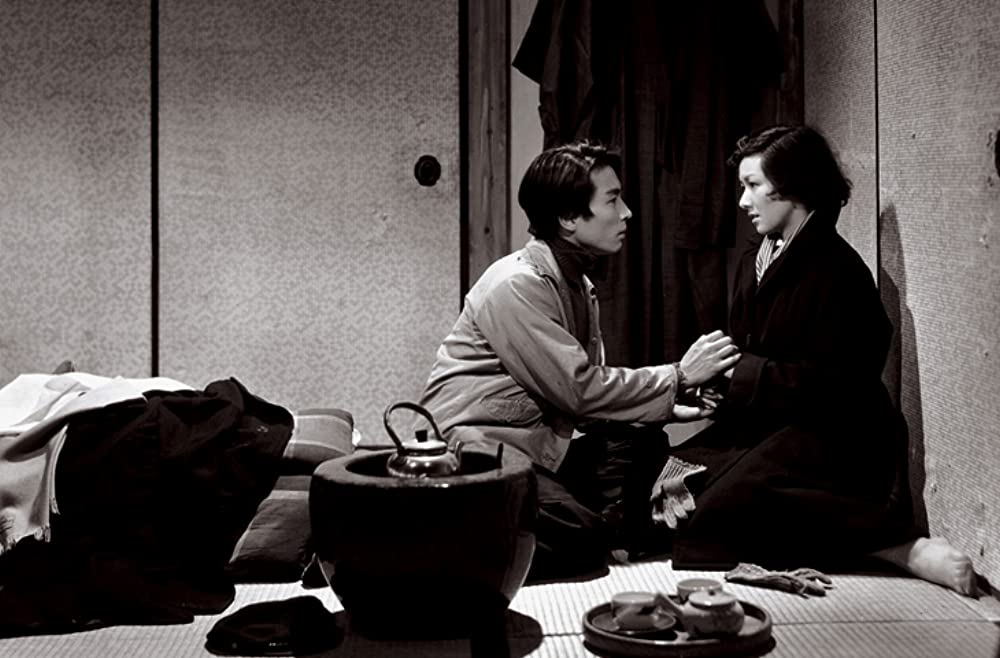 「女の園」高峰秀子 & 田村高廣の画像