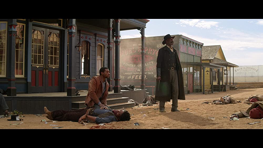 「ザ・ハーダー・ゼイ・フォール 報復の荒野」デルロイ・リンドー & ジョナサン・メジャースの画像