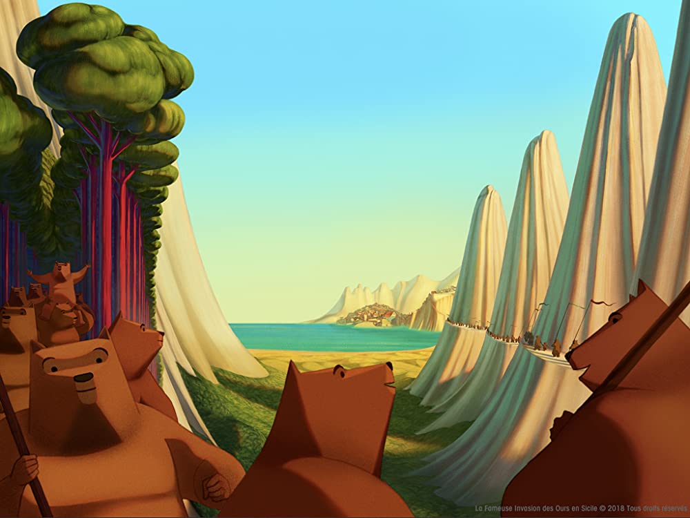 シチリアを征服したクマ王国の物語の画像