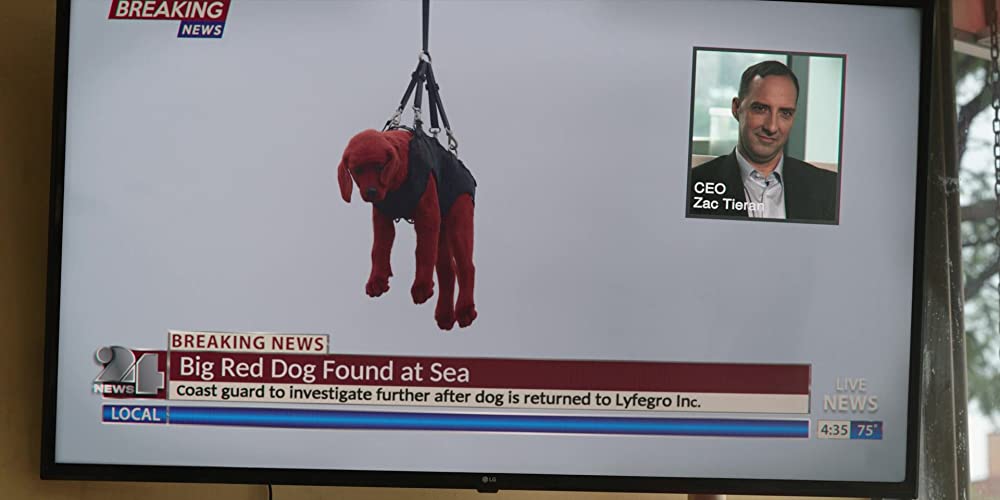 でっかくなっちゃった赤い子犬 僕はクリフォードの画像