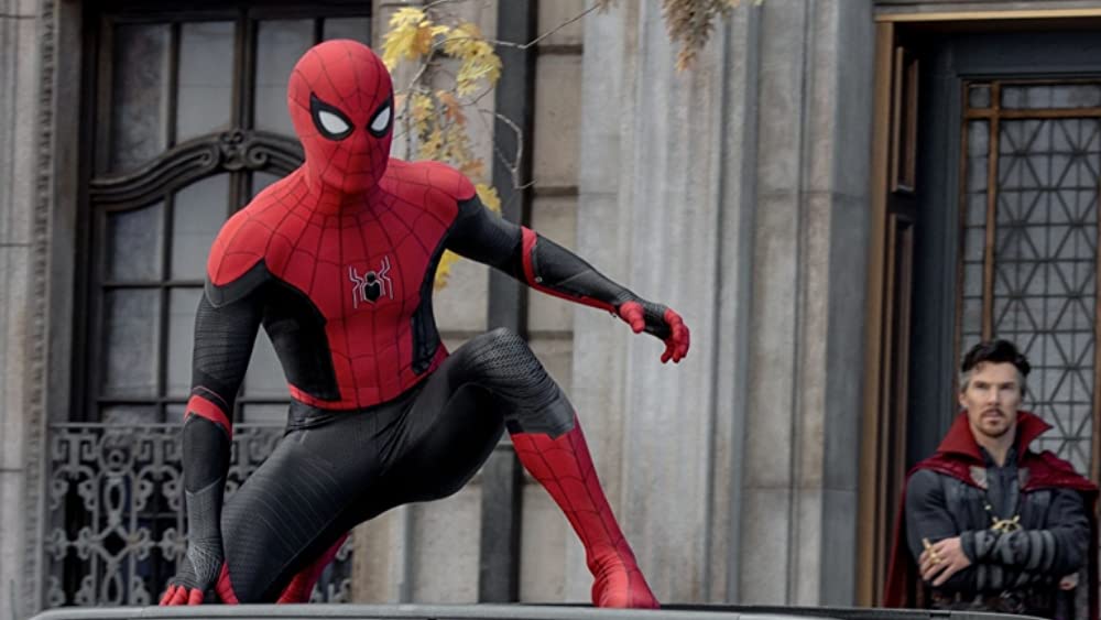 「スパイダーマン：ノー・ウェイ・ホーム」ベネディクト・カンバーバッチ & トム・ホランドの画像
