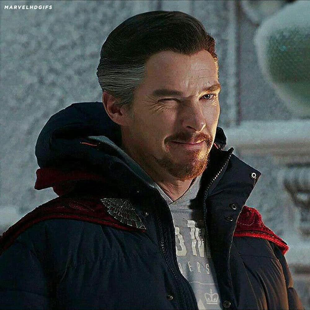 「スパイダーマン：ノー・ウェイ・ホーム」ベネディクト・カンバーバッチ & トム・ホランドの画像