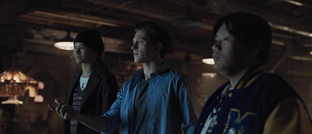 「スパイダーマン：ノー・ウェイ・ホーム」ゼンデイヤ & トム・ホランド & ジェイコブ・バタロンの画像