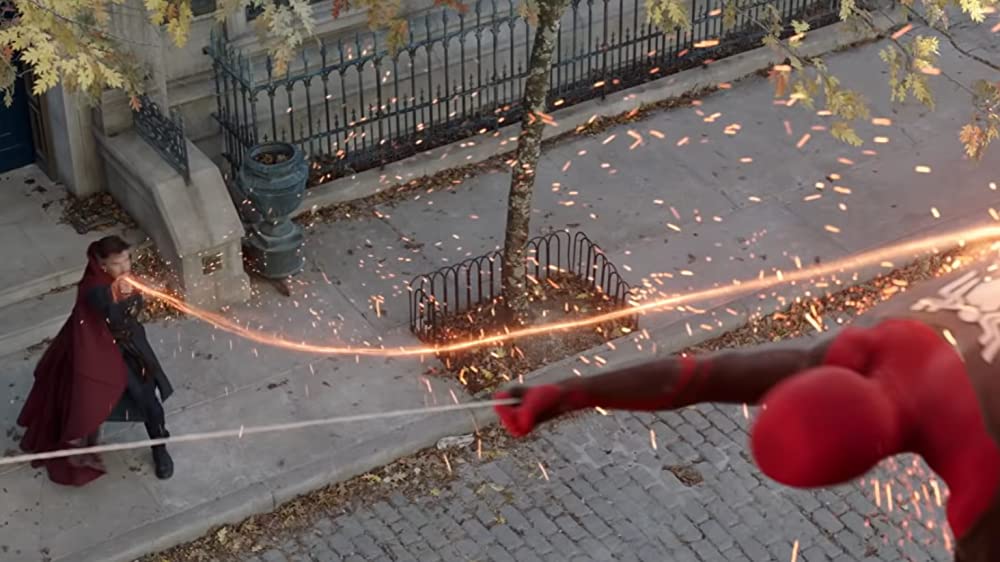 「スパイダーマン：ノー・ウェイ・ホーム」ベネディクト・カンバーバッチ & トム・ホランドの画像