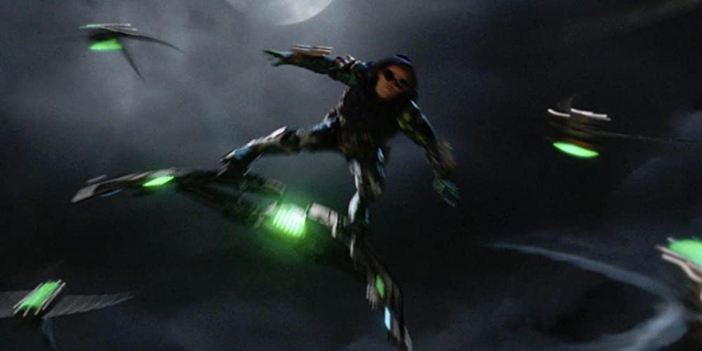 「スパイダーマン：ノー・ウェイ・ホーム」ウィレム・デフォー & ベネディクト・カンバーバッチ & トム・ホランドの画像