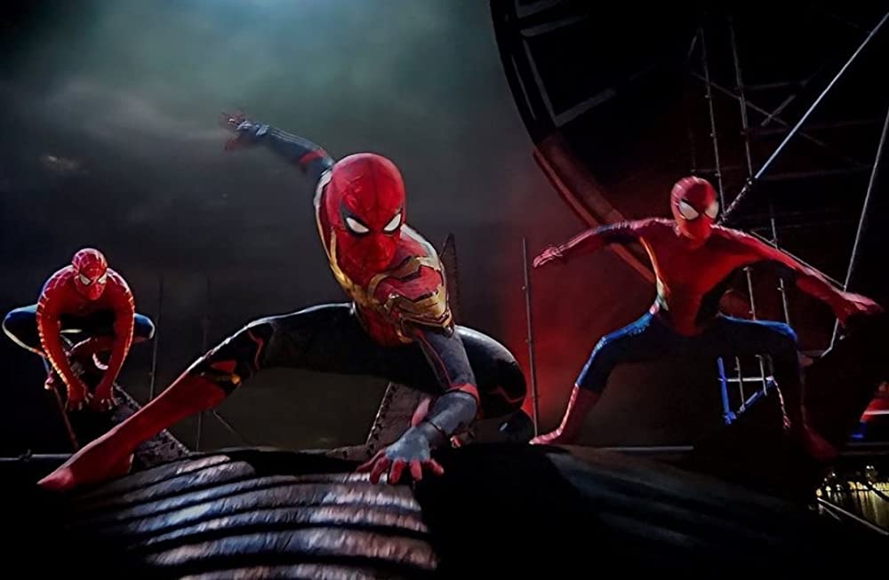 「スパイダーマン：ノー・ウェイ・ホーム」ベネディクト・カンバーバッチ & トム・ホランドの画像