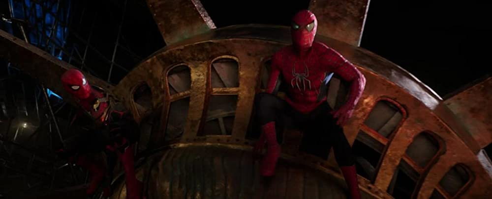 「スパイダーマン：ノー・ウェイ・ホーム」トビー・マグワイア & トム・ホランドの画像