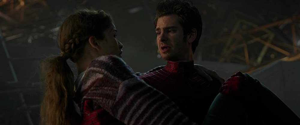 「スパイダーマン：ノー・ウェイ・ホーム」アンドリュー・ガーフィールド & ゼンデイヤの画像