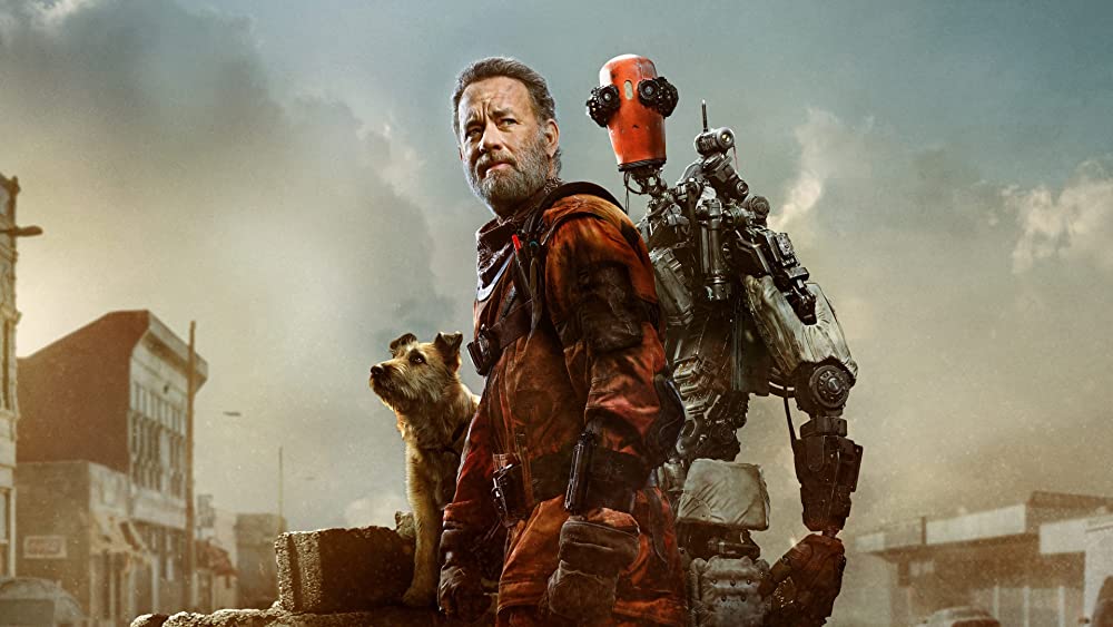 「フィンチ」トム・ハンクス & ケイレブ・ランドリー・ジョーンズの画像