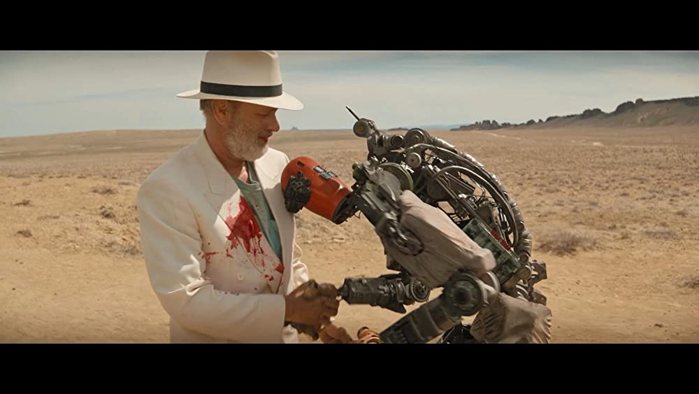 「フィンチ」トム・ハンクス & ケイレブ・ランドリー・ジョーンズの画像