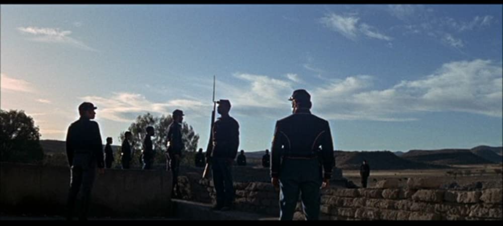 「ダンディー少佐」チャールトン・ヘストン & ブロック・ピータースの画像