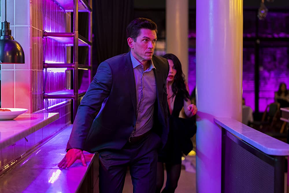 「トゥルーライズ」ジェイミー・リー・カーティス & アーノルド・シュワルツェネッガー & スティーブ・ハウィー & Ginger Gonzagaの画像