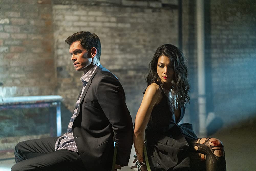 「トゥルーライズ」ジェイミー・リー・カーティス & アーノルド・シュワルツェネッガー & スティーブ・ハウィー & Ginger Gonzagaの画像