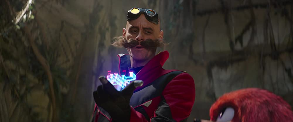 「ソニック・ザ・ムービー／ソニック VS ナックルズ」ジム・キャリー & イドリス・エルバの画像