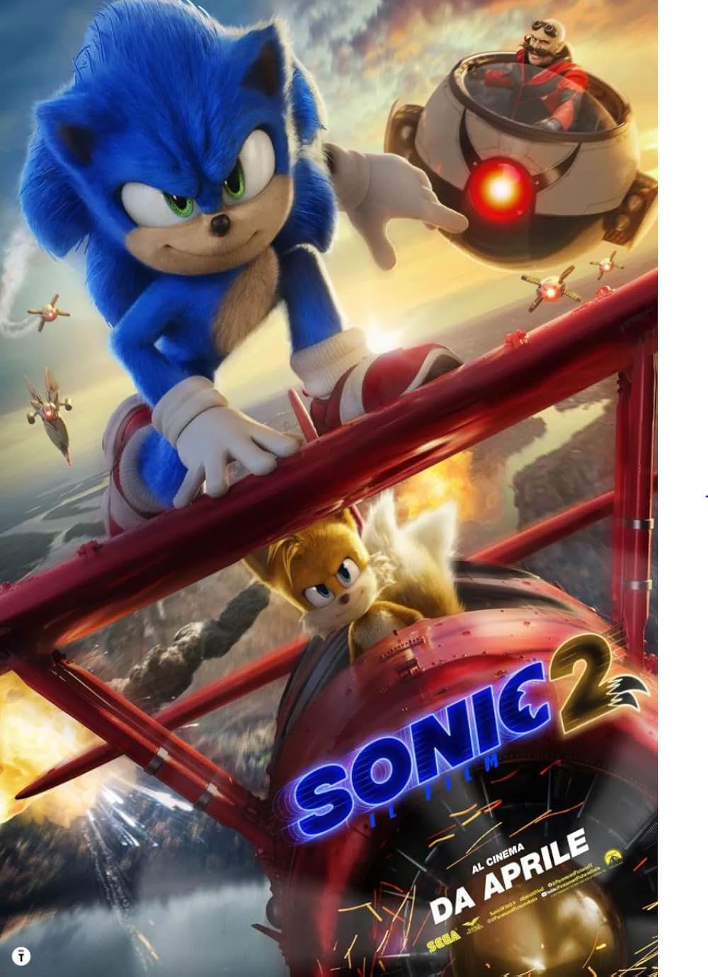 ソニック・ザ・ムービー／ソニック VS ナックルズの画像