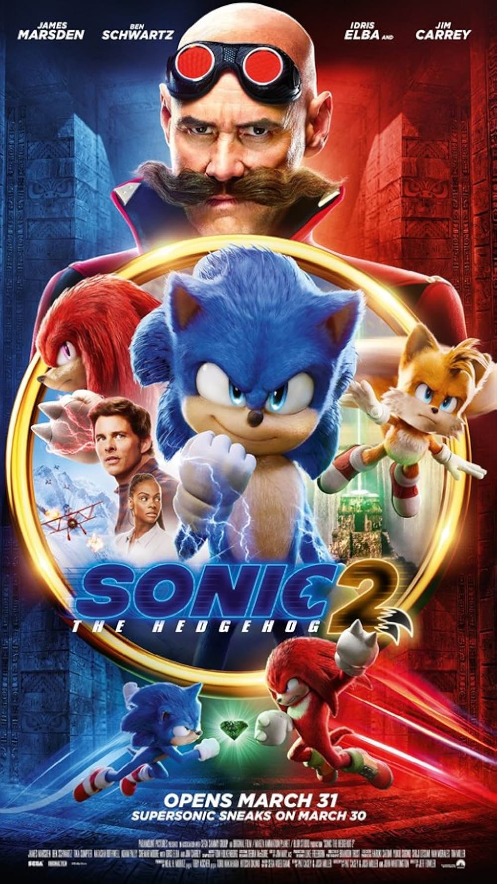 ソニック・ザ・ムービー／ソニック VS ナックルズの画像