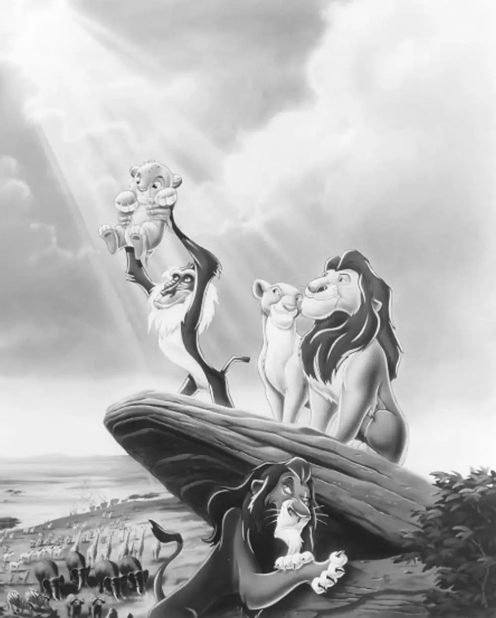 「ライオン・キング 3D」ジェレミー・アイアンズ & ジェームズ・アール・ジョーンズ & ロバート・ギローム & マッジ・シンクレアの画像