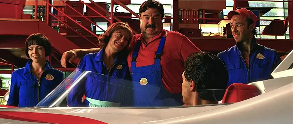 「スピード・レーサー」クリスティーナ・リッチ & スーザン・サランドン & ジョン・グッドマン & キック・ガリー & エミール・ハーシュの画像