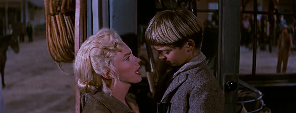 「帰らざる河」マリリン・モンロー & トミー・レティグの画像