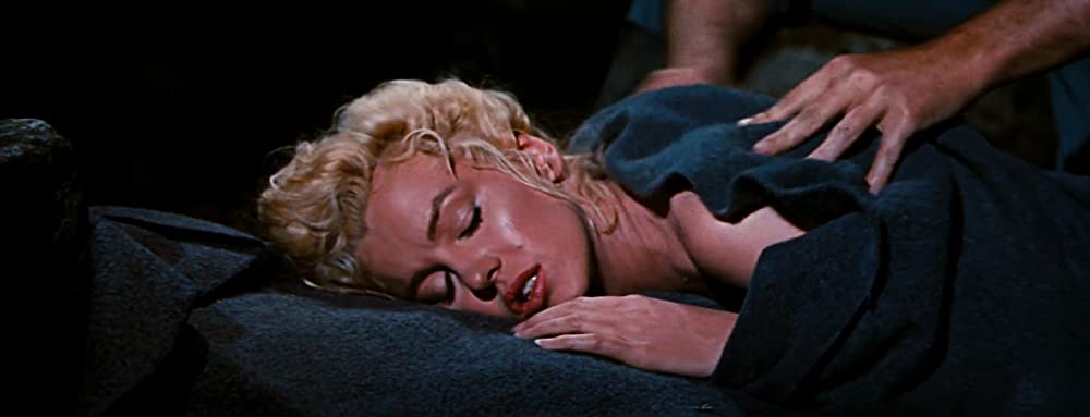 「帰らざる河」マリリン・モンローの画像