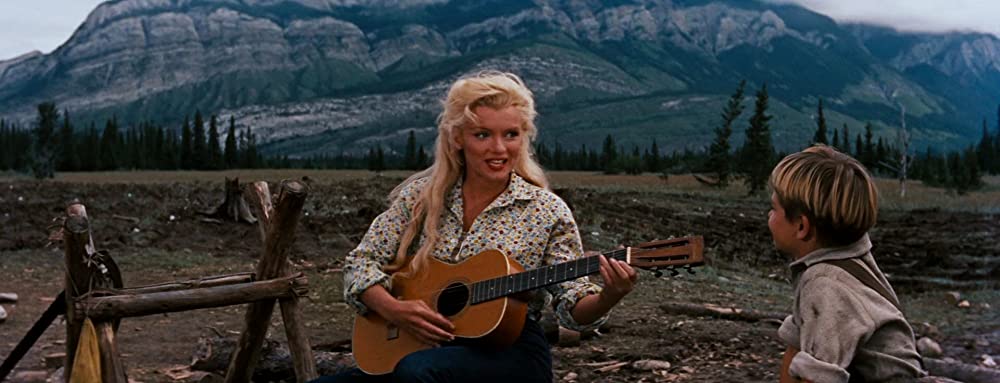 「帰らざる河」マリリン・モンロー & トミー・レティグの画像