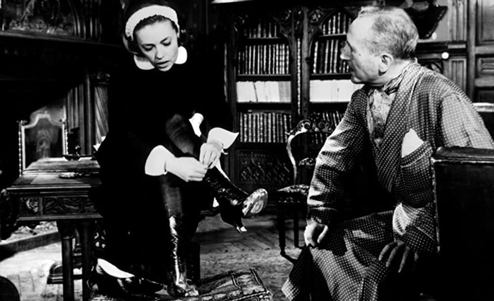 「小間使の日記」ジャンヌ・モローの画像