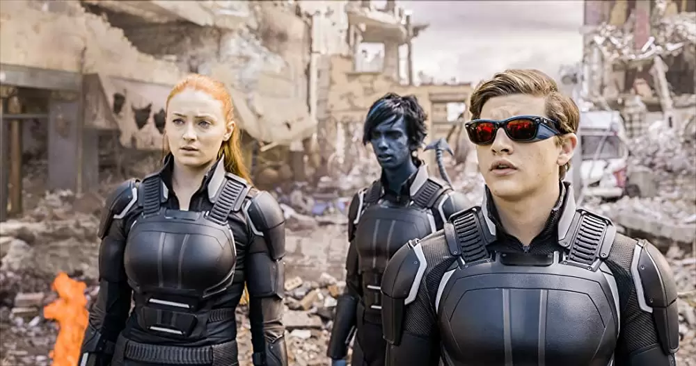 「X-MEN:アポカリプス」コディ・スミット＝マクフィー & ソフィー・ターナー & タイ・シェリダンの画像