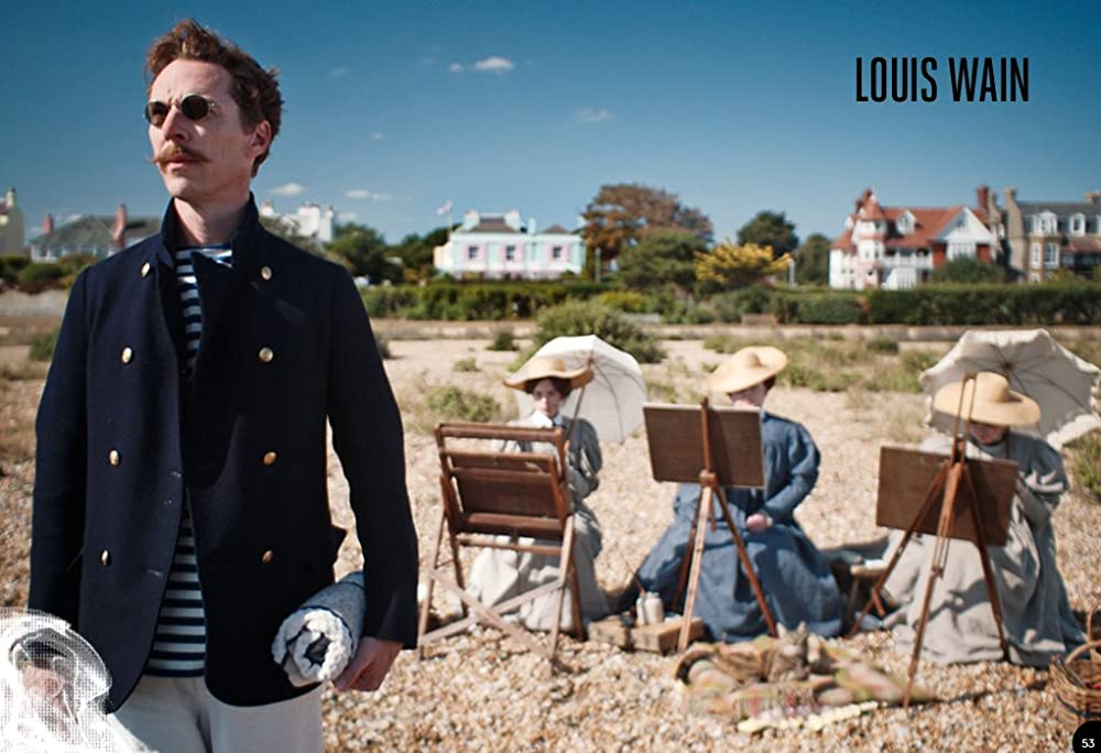 ルイス・ウェイン 生涯愛した妻とネコの画像