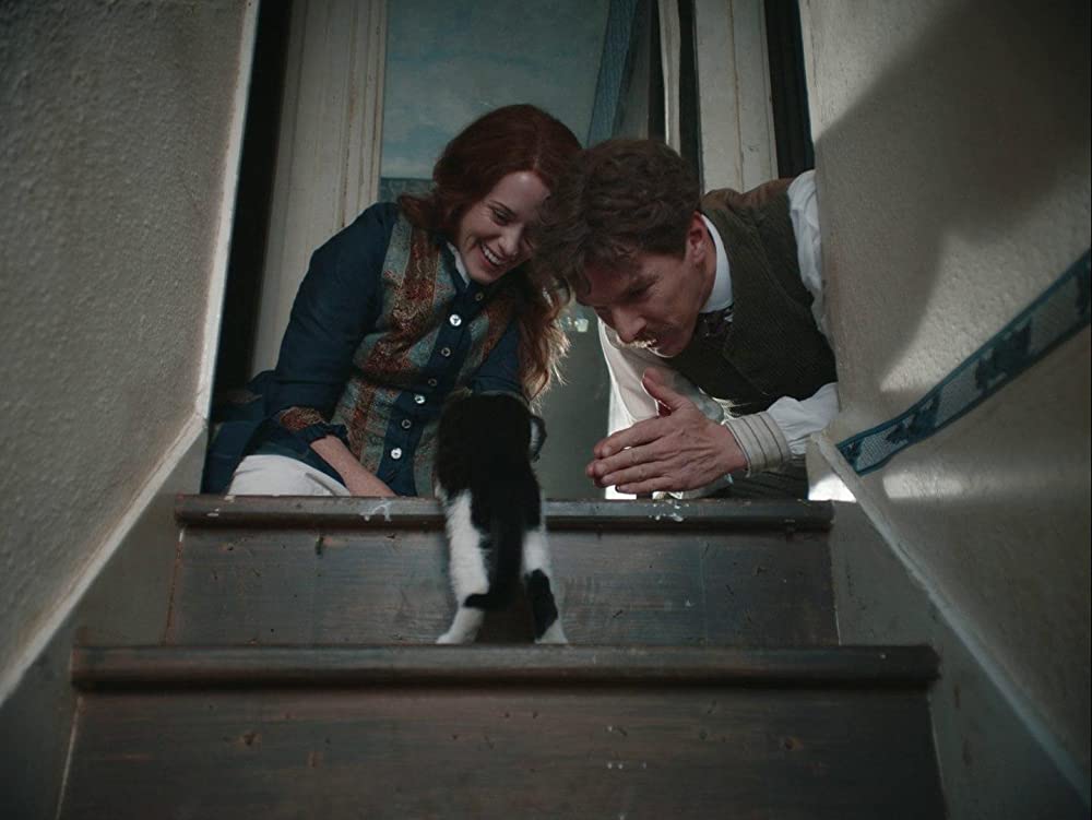 ルイス・ウェイン 生涯愛した妻とネコの画像