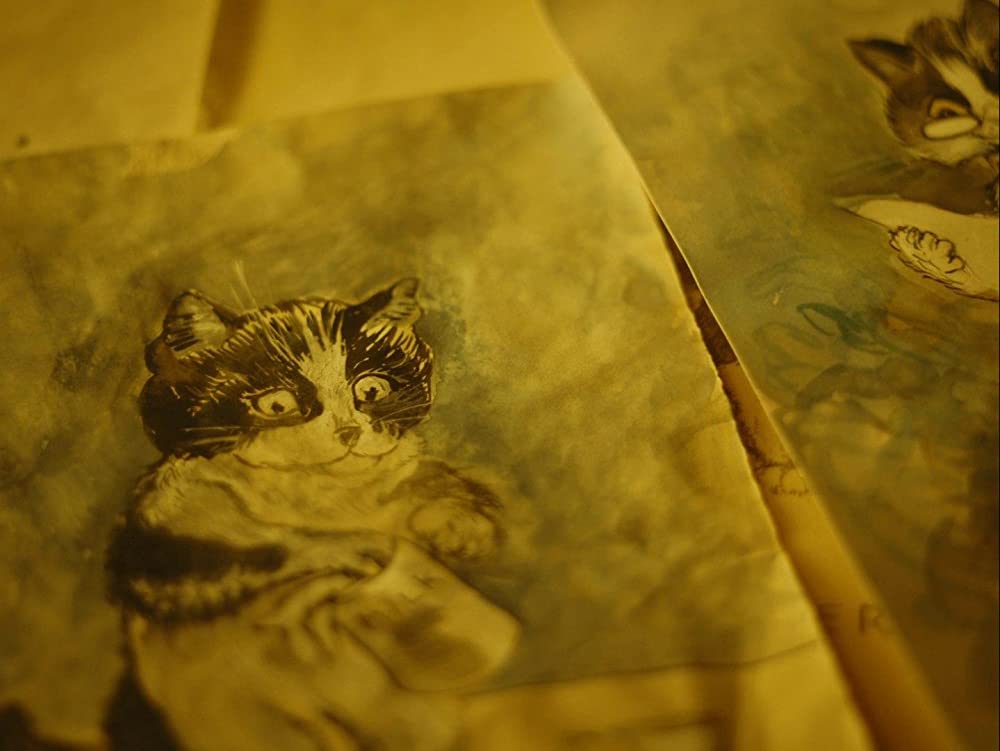 ルイス・ウェイン 生涯愛した妻とネコの画像