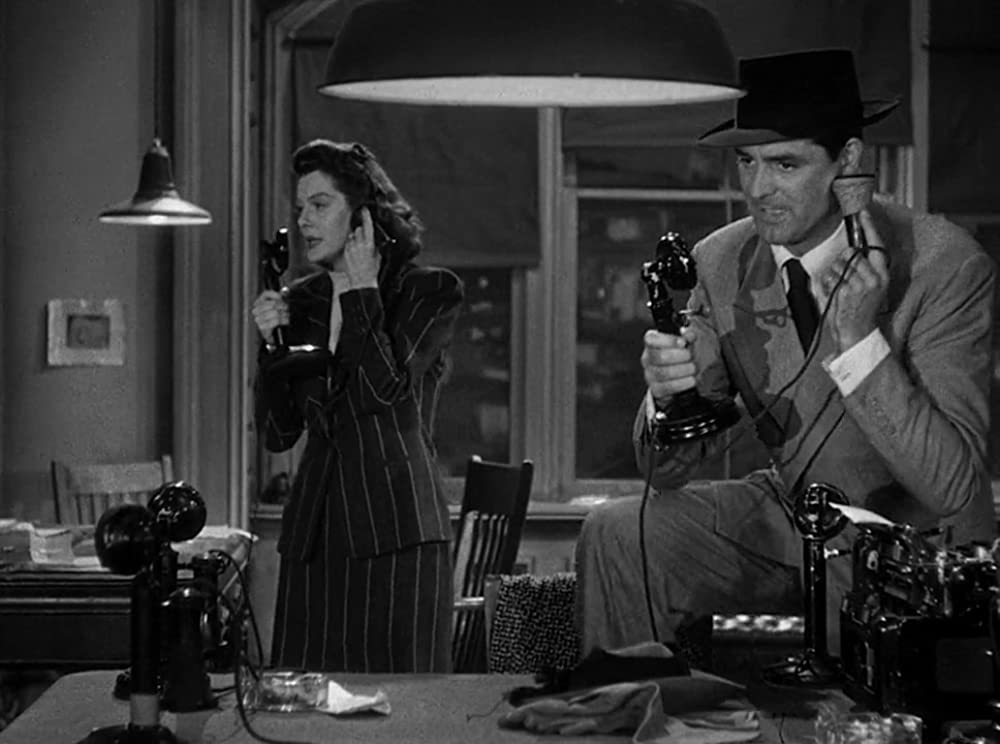 「ヒズ・ガール・フライデー」ケイリー・グラント & ロザリンド・ラッセルの画像