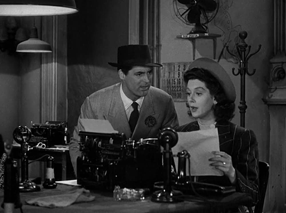 「ヒズ・ガール・フライデー」ケイリー・グラント & ロザリンド・ラッセルの画像