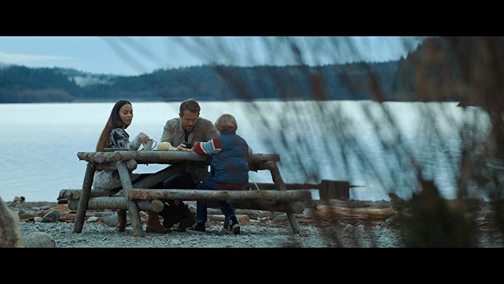 「アダム＆アダム」ライアン・レイノルズ & ゾーイ・サルダナ & ウォーカー・スコベルの画像