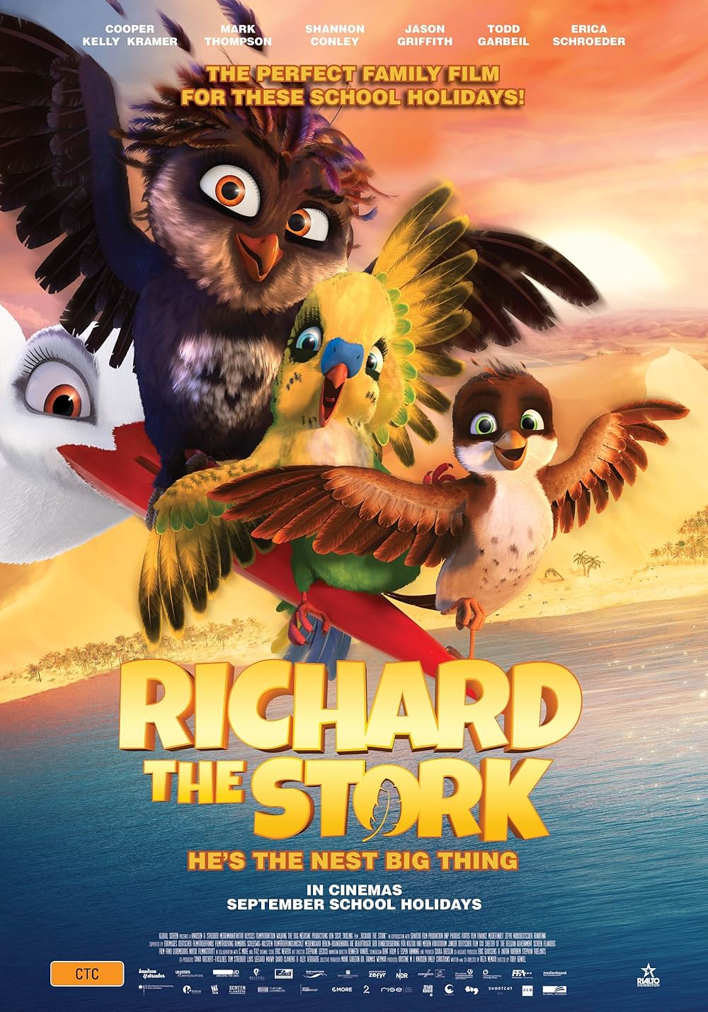 リチャード・ザ・ストーク 飛べないワタリドリの画像